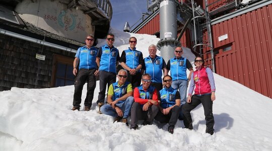 Sonnblick Team beim Beobachtertraining Mai 2017